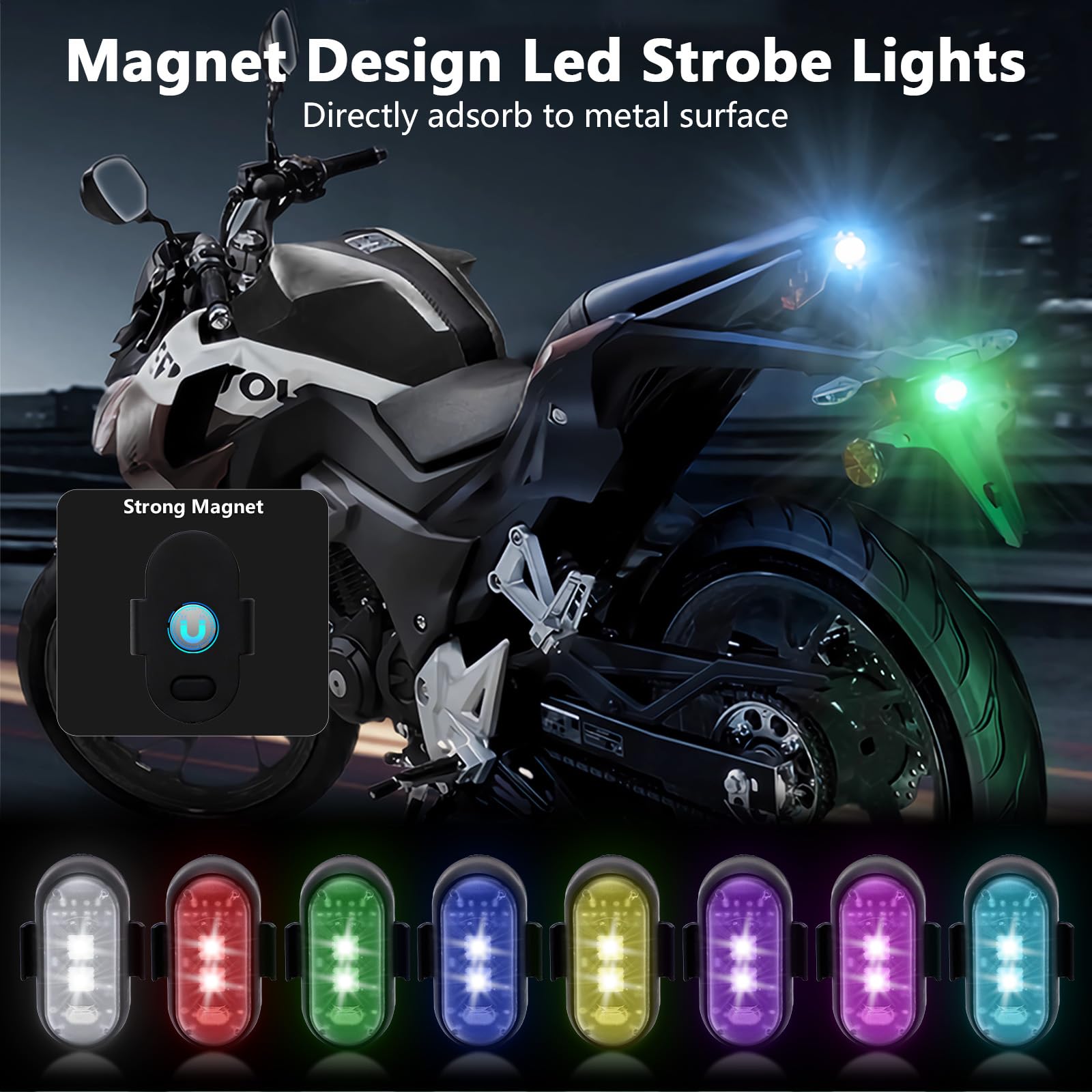 4 szt. Lampy stroboskopowe LED – Drone Strobe Light recenzja i cena