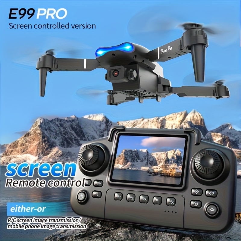 Ulepszony dron E99PRO MAX 2026 – Drone Controller Screen recenzja i cena