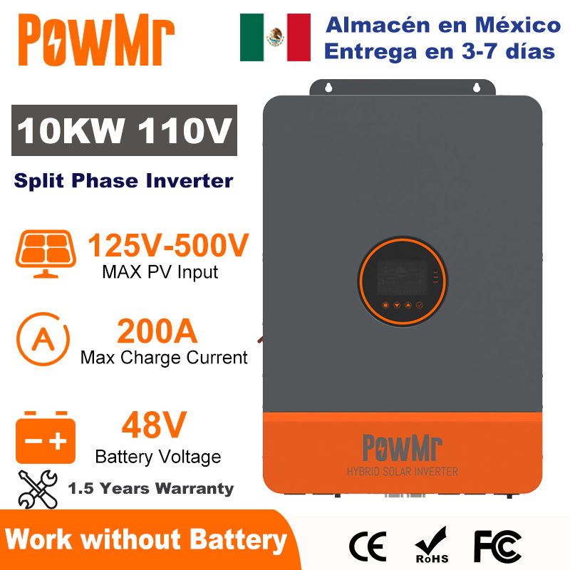 PowMr 10KW Falownik dzielony 4 – Drone Solar Charger recenzja i cena